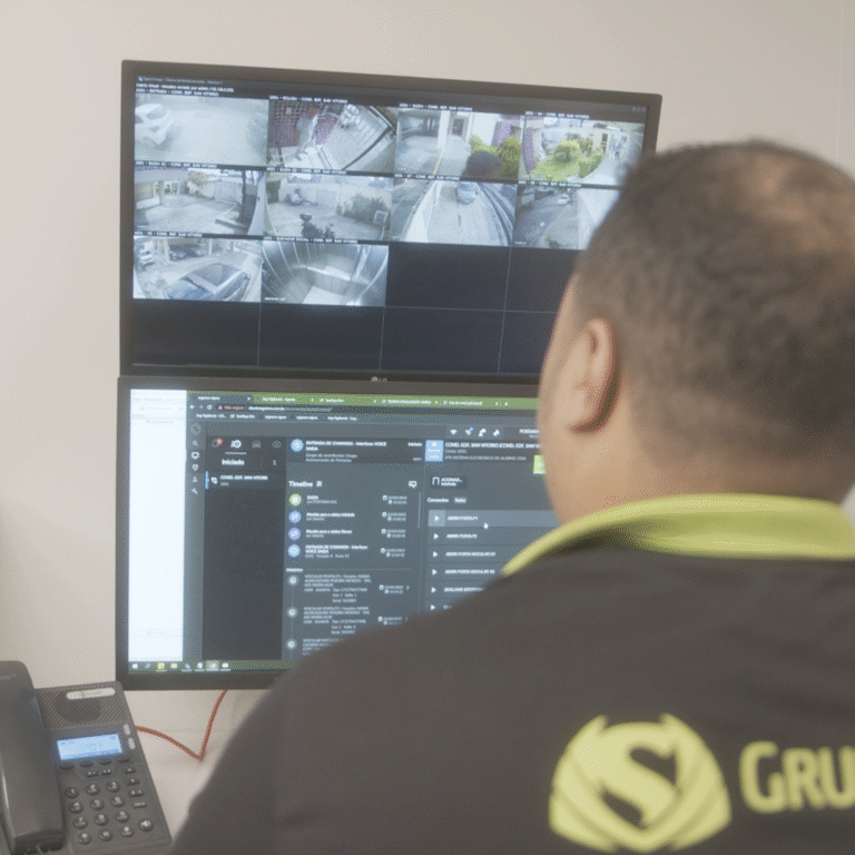 video de monitoramento